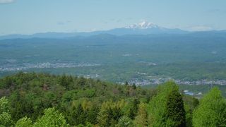 県境の山の上にある自然公園です　絶景です