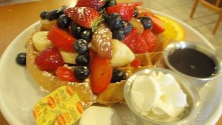 フルーツとボリュームがたっぷり