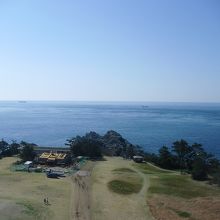 潮岬観光タワーからの風景