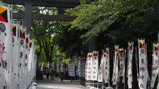原宿駅からすぐとは思えない雰囲気
