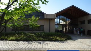 安曇野の景色に溶け込んでいる