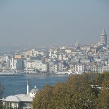 新市街側の眺め