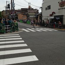 本戦のタイムトライアル　一台づつなので無迫力