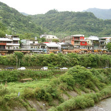 遠くから眺めた十分のまち