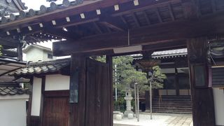 堅田源兵衛の首が有名なお寺!!