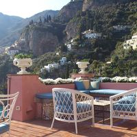 クラブラウンジのテラスからの眺め。