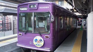 京都の観光スポットを巡る私鉄