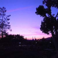 夕焼けがとてもキレイでした