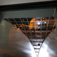 帰りの飛行機です。