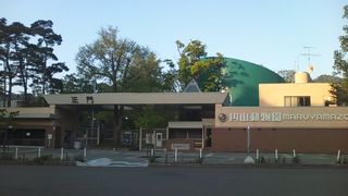 可愛らしいバス停があります