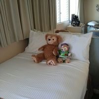 ベッドメイクされていた、かわいい〜