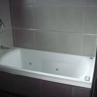 ジャグジー付き。こんなの初めて。