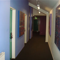 デザイナーズ…という理由が分かる廊下