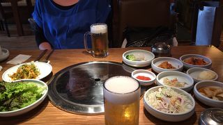 ランチの豚カルビ定食オススメ