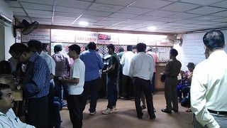 鉄道予約カウンター