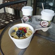 アサイーボウル持ち帰り