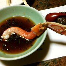 甘みがあるかにでした