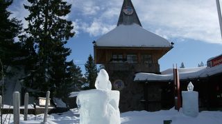 念願のサンタクロースに会えました！