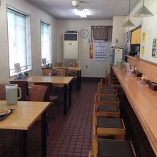 比較的狭いです。