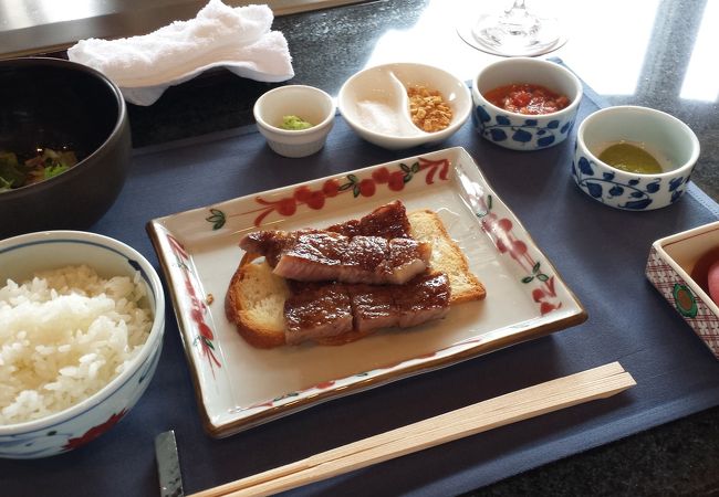 コスパよし！！眺めよし！！気軽に頂ける鉄板焼き(^^♪