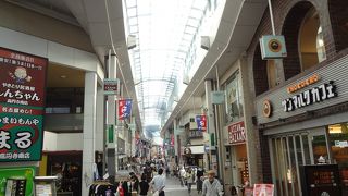 高円寺の南口にある商店街