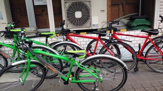 クロスバイクもレンタルできます