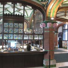 カタルーニャ音楽堂のカフェ。ｌ