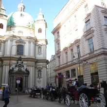 バロック様式のペーター教会