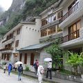 山に囲まれた素敵なホテルを楽しみました
