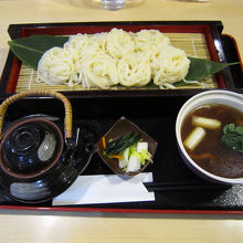 つけ汁うどん。