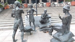 アジア文明が展示されている。建物も美しい。