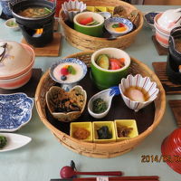 朝食はバイキング