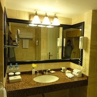 洗面台も豪華そのものです