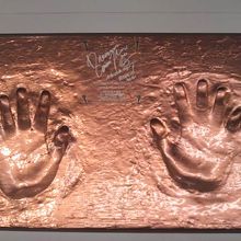 吉田美和（ドリカム）の手形とかもあります