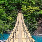 夢の吊り橋の景色は価値あり