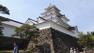 鶴ヶ城　会津若松の名城。