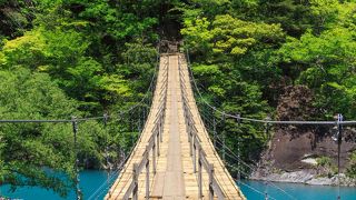 夢の吊り橋の景色は価値あり