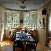 レセプション。ここでご飯を食べます。