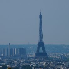 パリ市内を一望できる