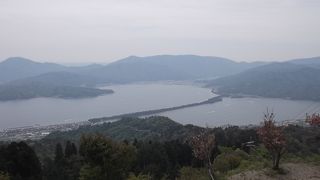 パノラマ展望台からの天橋立の大観