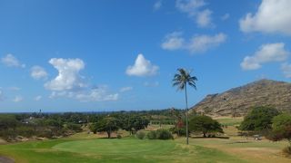 ゆったりとしたゴルフコース