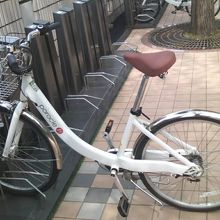このような自転車が市内の各所に用意されています