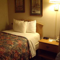 ダブルサイズベッド。