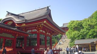 静御前の逸話がのこる