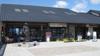 伝説の力士　雷電の記念館がある道の駅