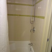 ハーフバスタブのシャワー