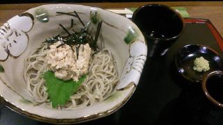 新宿近辺で本格的なお蕎麦がいただけます