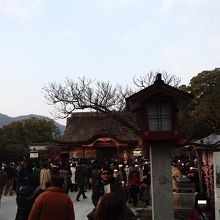 ゆっくりと参拝できませんでした