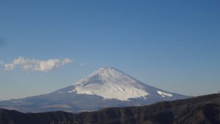富士山がきれいに見えます