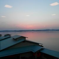 旅館からの景色は綺麗ですが・・・